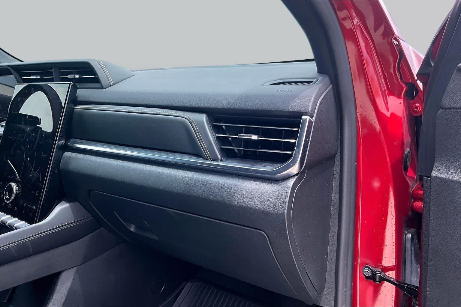 Used 2026 Volcanic Red Tintcoat GMC FWD Elevation image 18