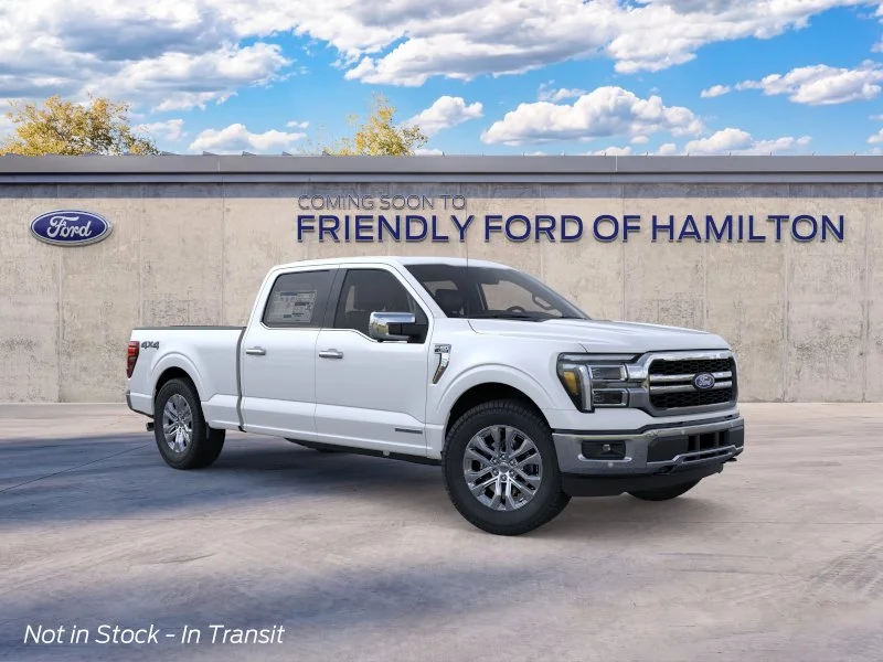 New 2026 Star White Metallic Tri-Coat Ford Lariat® image 7
