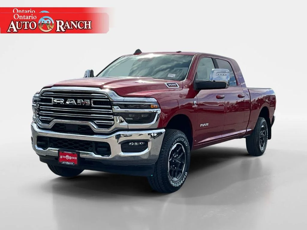 New 2026 Molten Red Pearl-Coat Exterior Paint RAM Laramie image 7