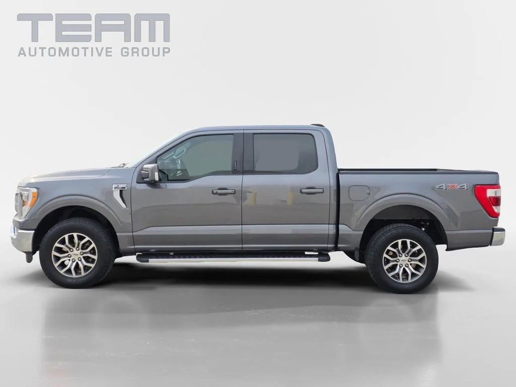 Used 2021 Gray Ford Lariat image 4