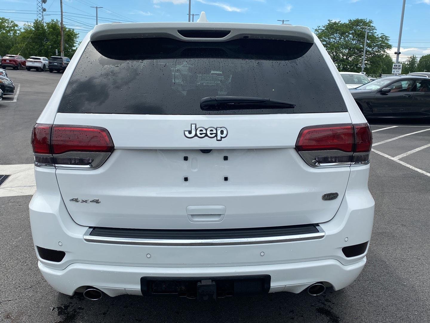 Used 2021 Bright White Clearcoat Jeep Overland image 3