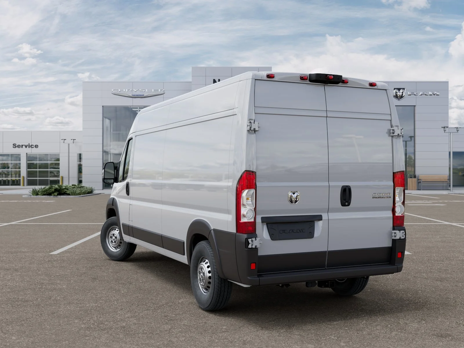 New 2026 Bright White Clearcoat RAM Tradesman image 3