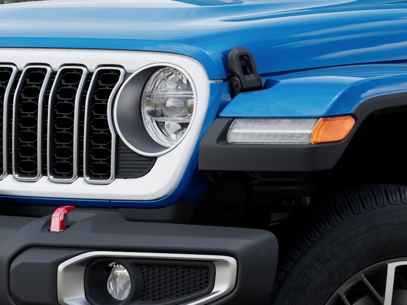 New 2026 Hydro Blue Pearl-Coat Exterior Paint Jeep Sahara image 41