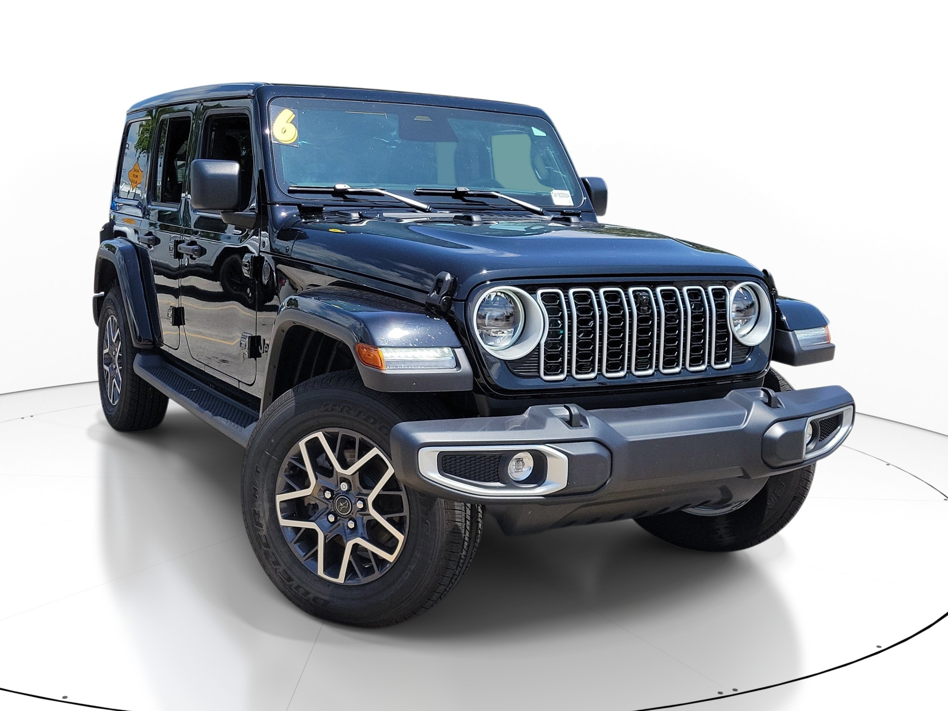 Used 2026 Black Clearcoat Jeep Sahara image 1