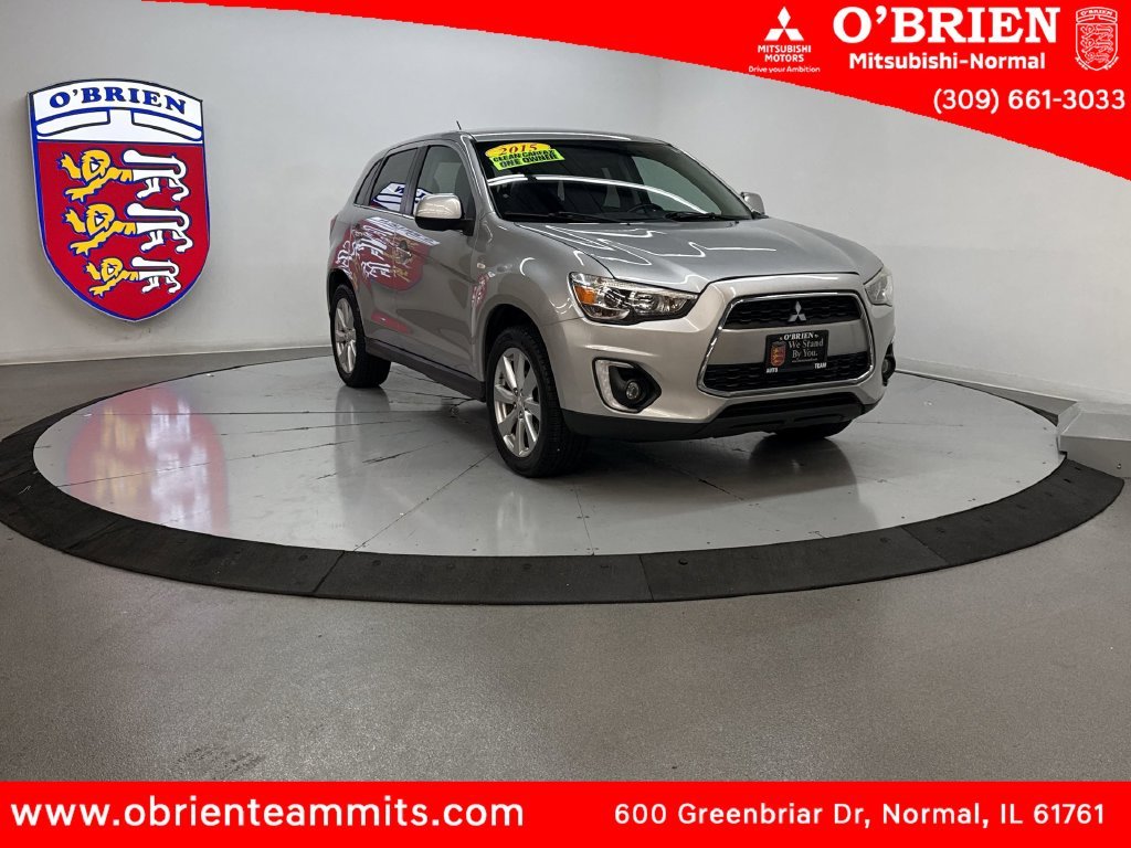 Used 2015 Quick Silver Metallic Mitsubishi SE image 1