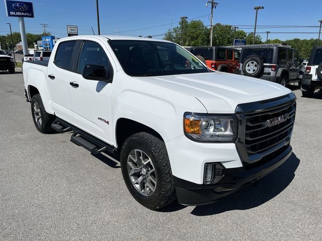 Used 2021 SUMMIT WHITE GMC 4WD AT4 w/Leather image 10