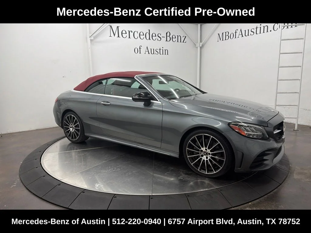 Certified Used 2023 Gray Mercedes-Benz C 300 image 1
