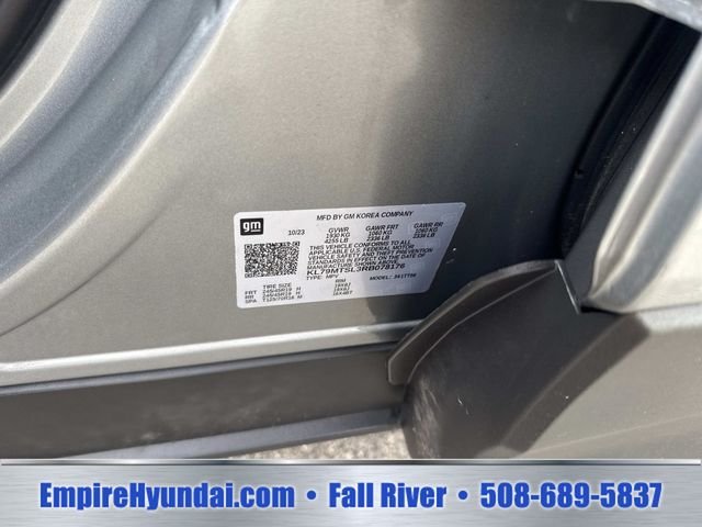 Used 2024 Sterling Gray Metallic Chevrolet RS image 20