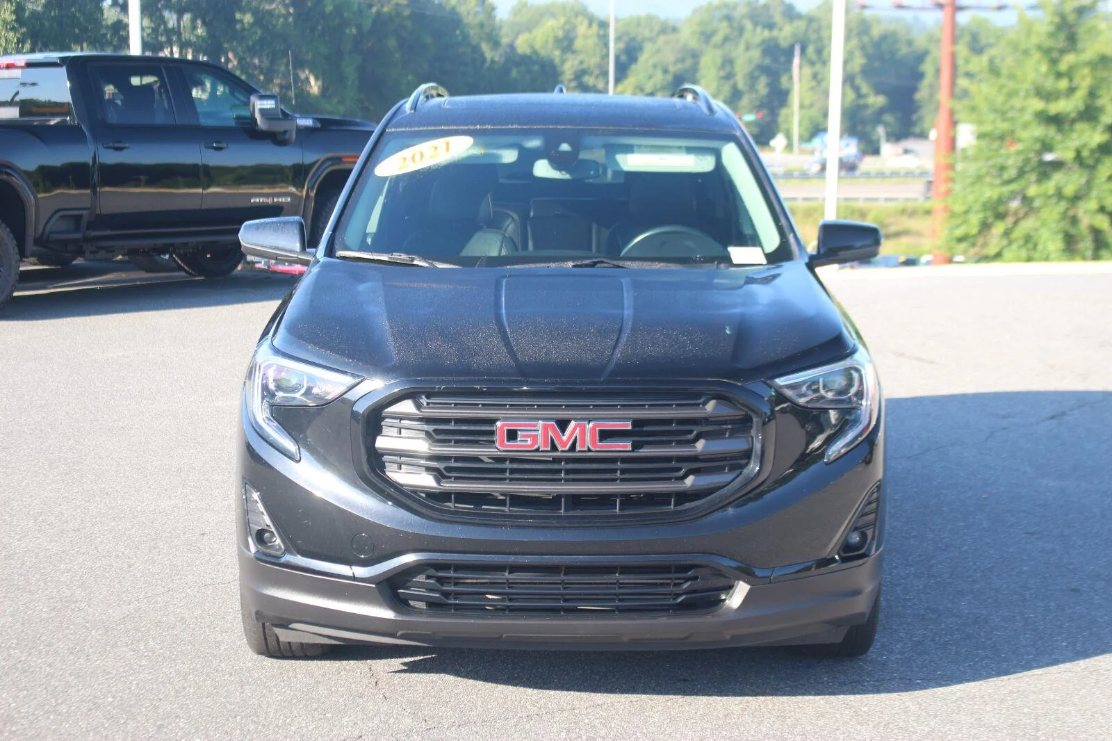 Used 2021 GMC Terrain SLT with VIN 3GKALPEV8ML326540 for sale in Morganton, NC