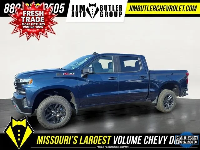 Used 2021 NORTHSKY BLUE METALLIC Chevrolet LT Trail Boss image 19