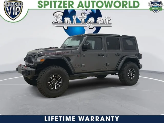 New 2026 Granite Crystal Metallic Clear-Coat Exterior Paint Jeep Rubicon X image 6