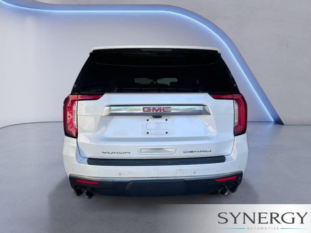 Used 2021 White Frost Tricoat GMC Denali image 6