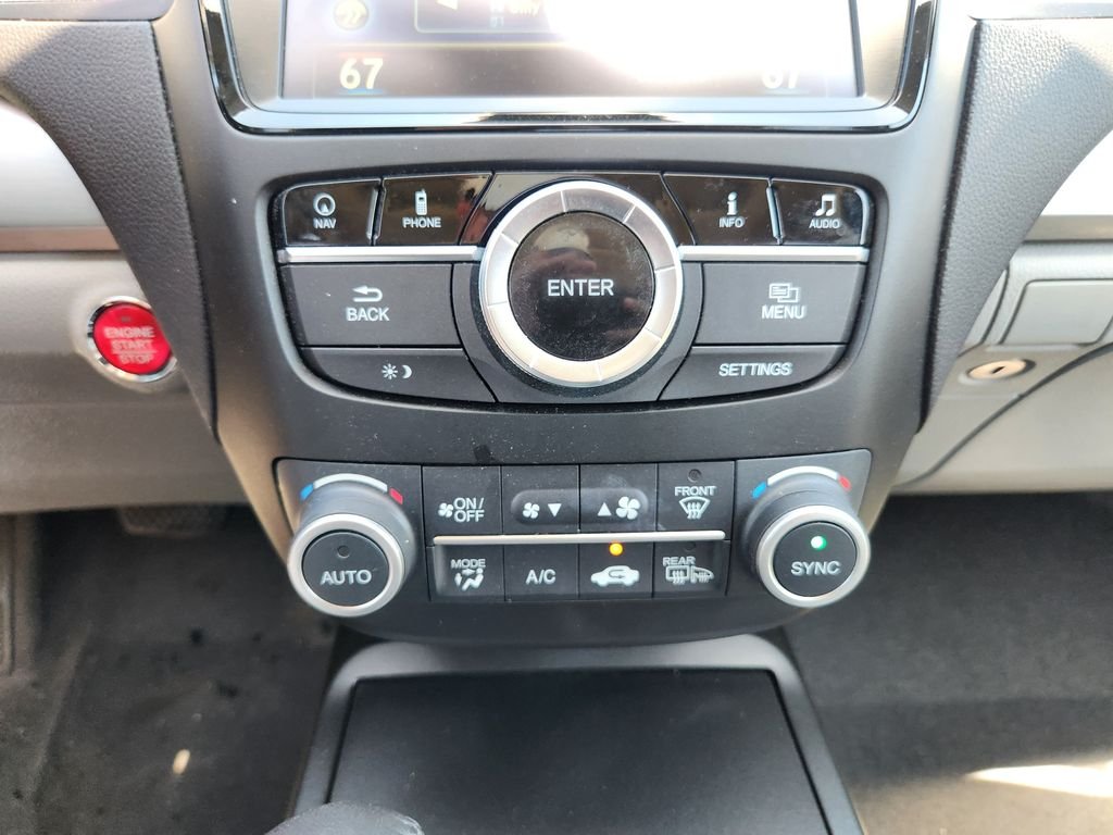Used 2017 Fathom Blue Pearl Acura w/Technology Pkg image 19