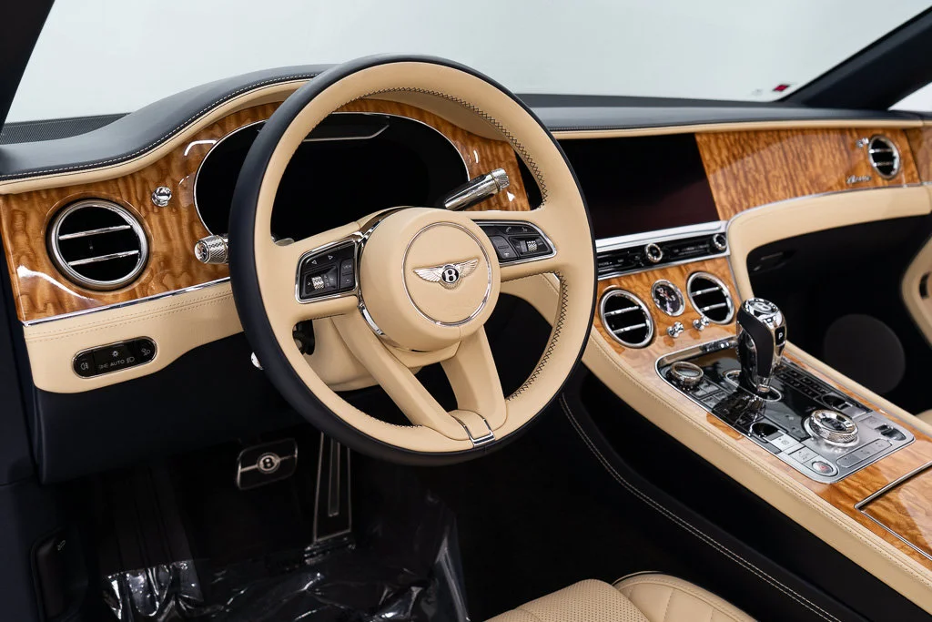 Certified Used 2023 Blue Crystal Bentley Azure Convertible image 22