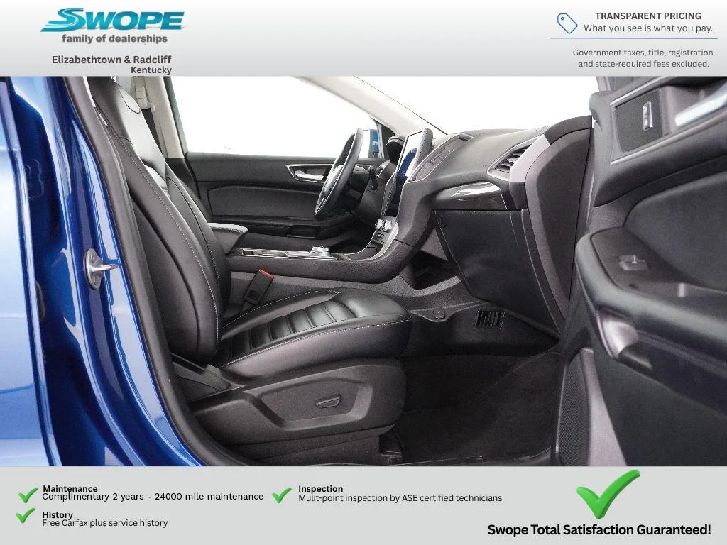 Certified Used 2023 Atlas Blue Ford SEL image 15