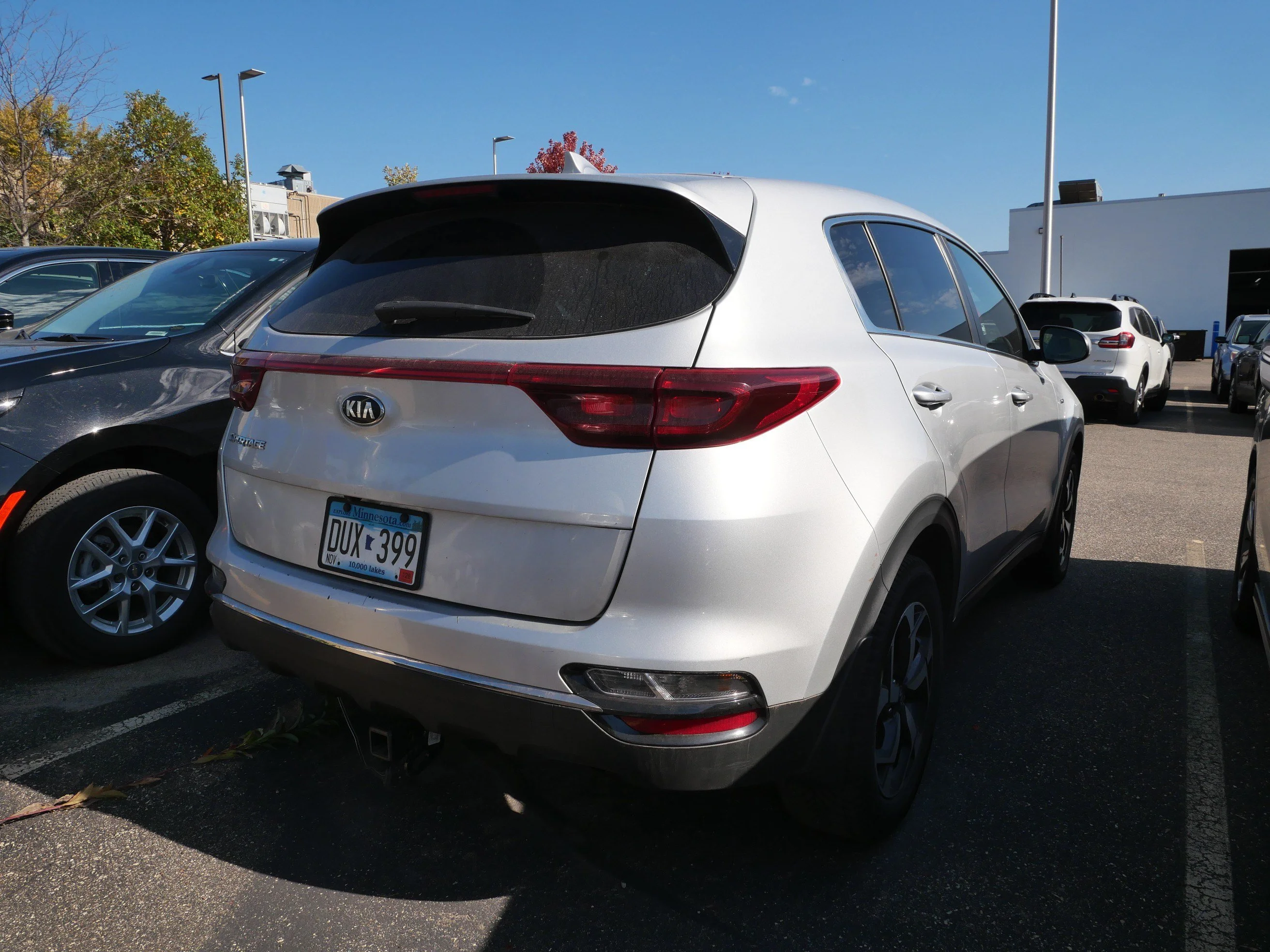 Used 2020 Sparkling Silver Kia LX image 5