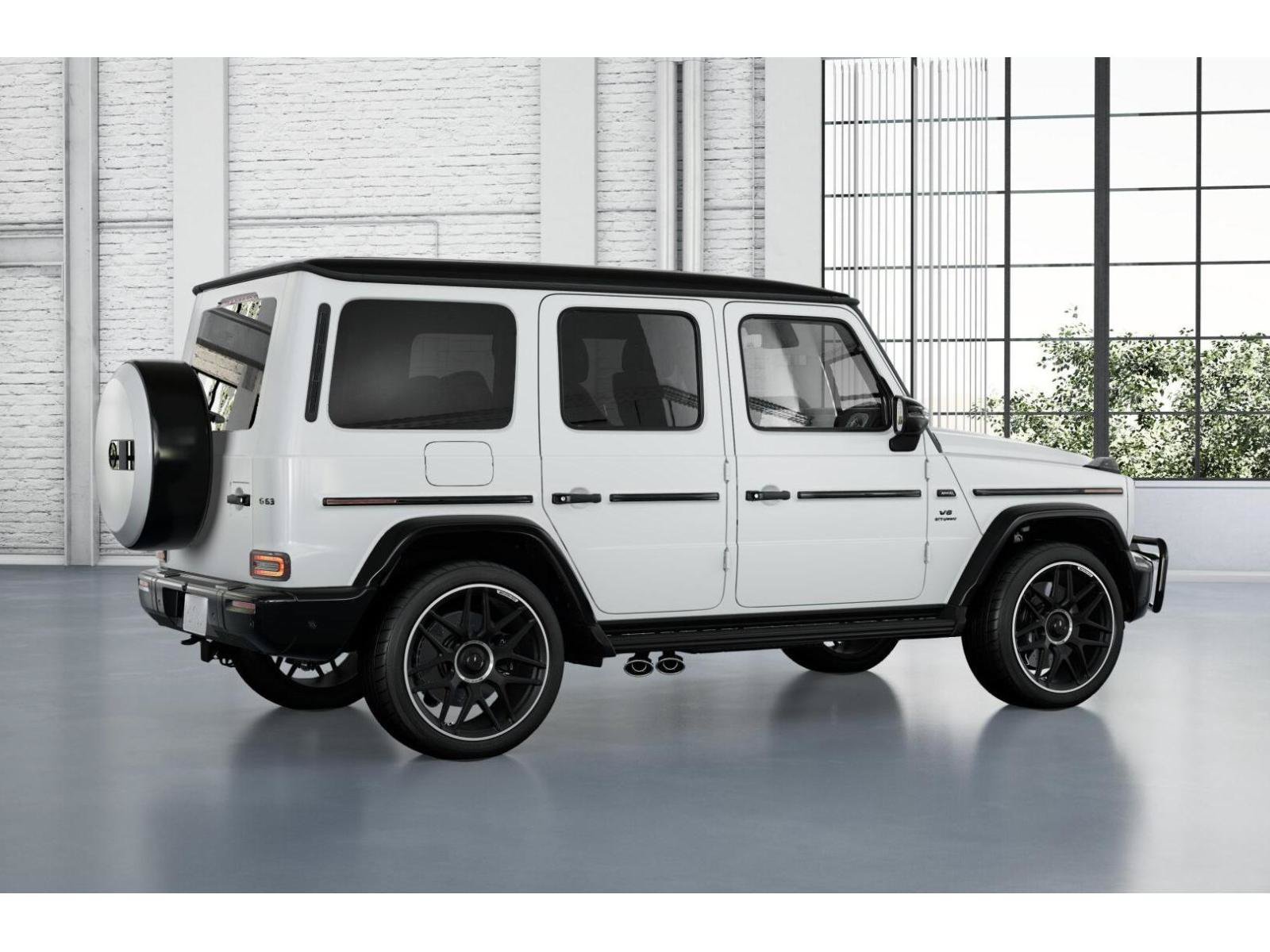 New 2027 MANUFAKTUR Moonlight White Magno Mercedes-Benz G 63 AMG® image 19