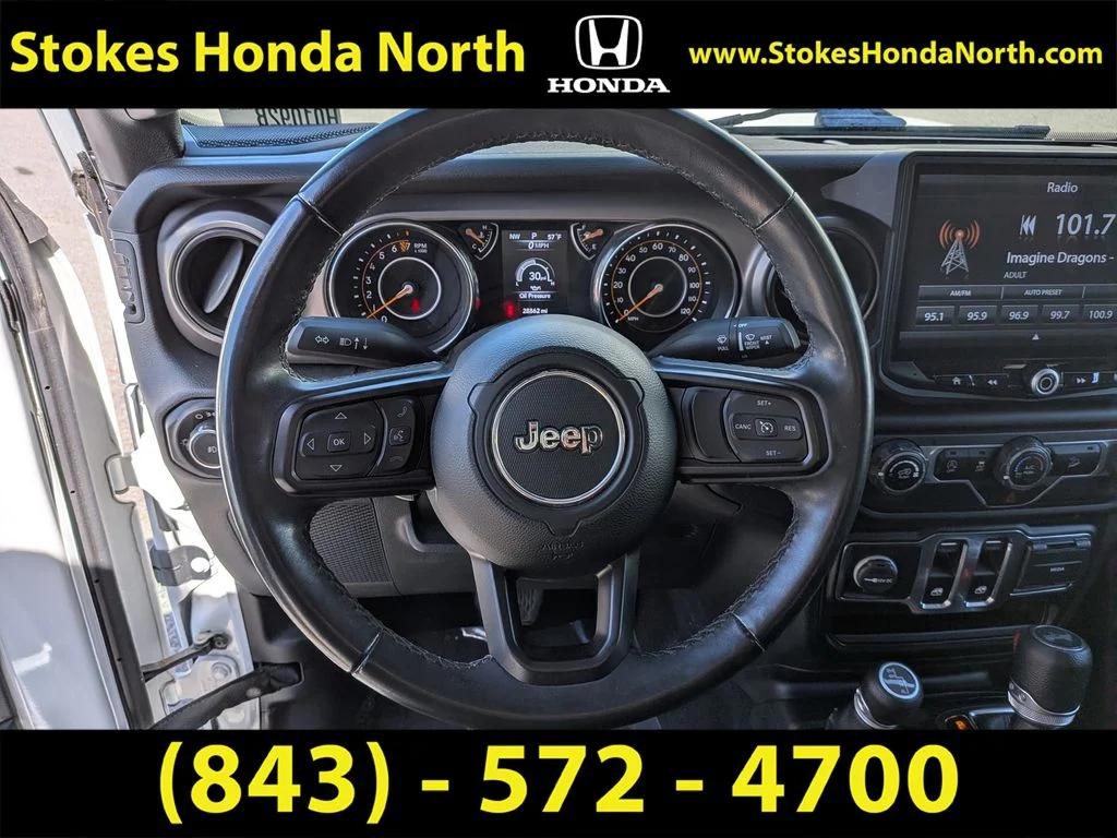 Used 2020 White Jeep Sport S image 16