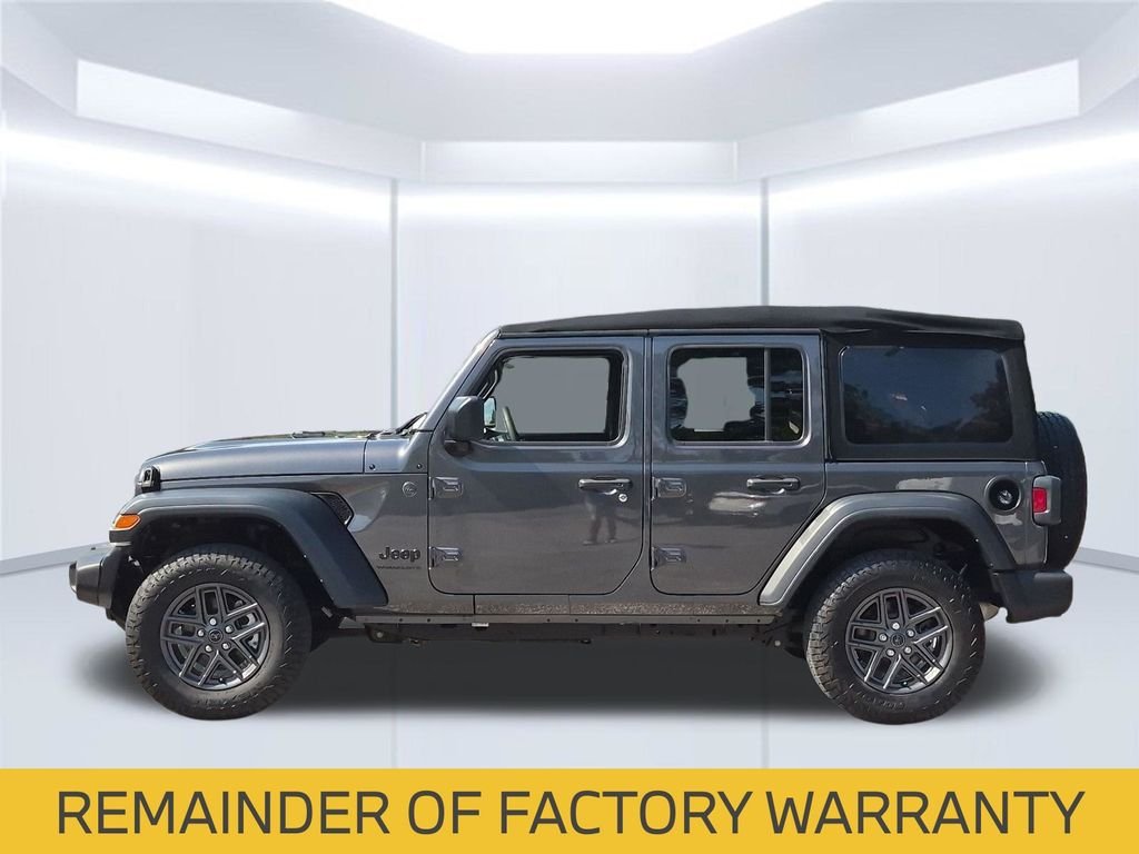 Used 2024 Gray Jeep Sport S image 2
