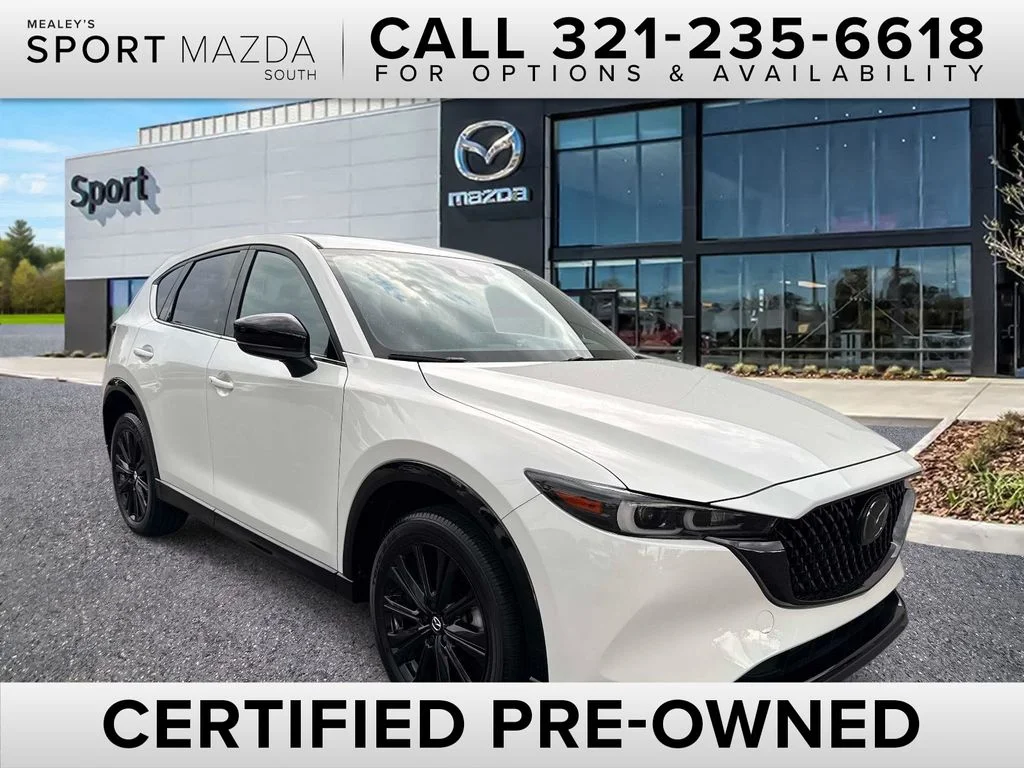 Certified Used 2024 White Mazda 2.5 Turbo Premium image 1