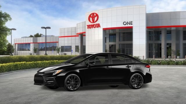 New 2026 Midnight Black Metallic Toyota  SE image 6