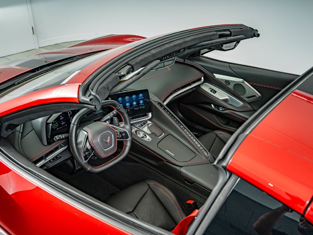 Used 2021 Torch Red Chevrolet Stingray image 29