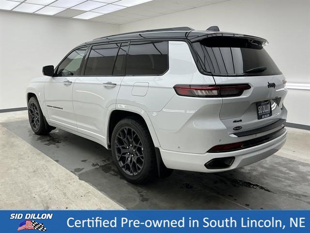 Used 2023 Bright White Clearcoat Jeep Summit Reserve image 6