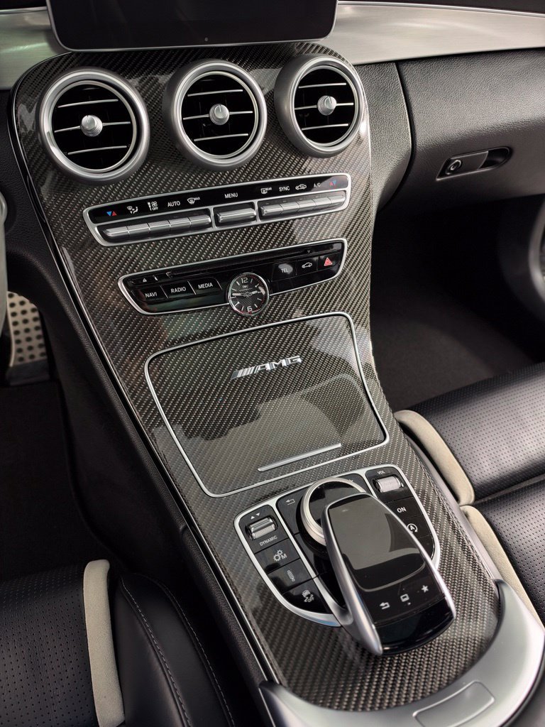 Used 2015 Steel Gray Metallic Mercedes-Benz C 63 S AMG® image 16