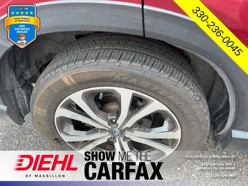 Used 2021 Red Subaru Limited image 8