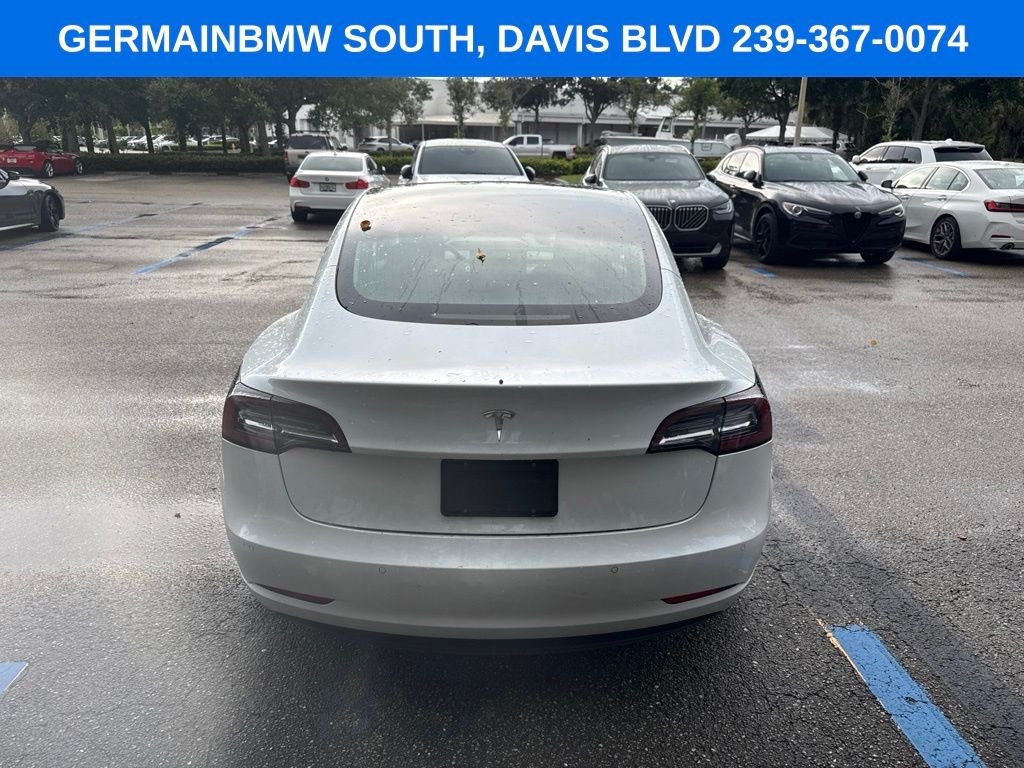 Used 2020 Pearl White Multi-Coat Tesla Standard image 4