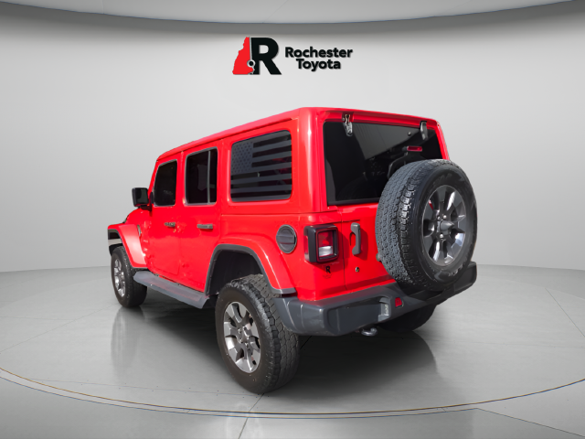 Used 2019 Red Jeep Unlimited Sahara image 5