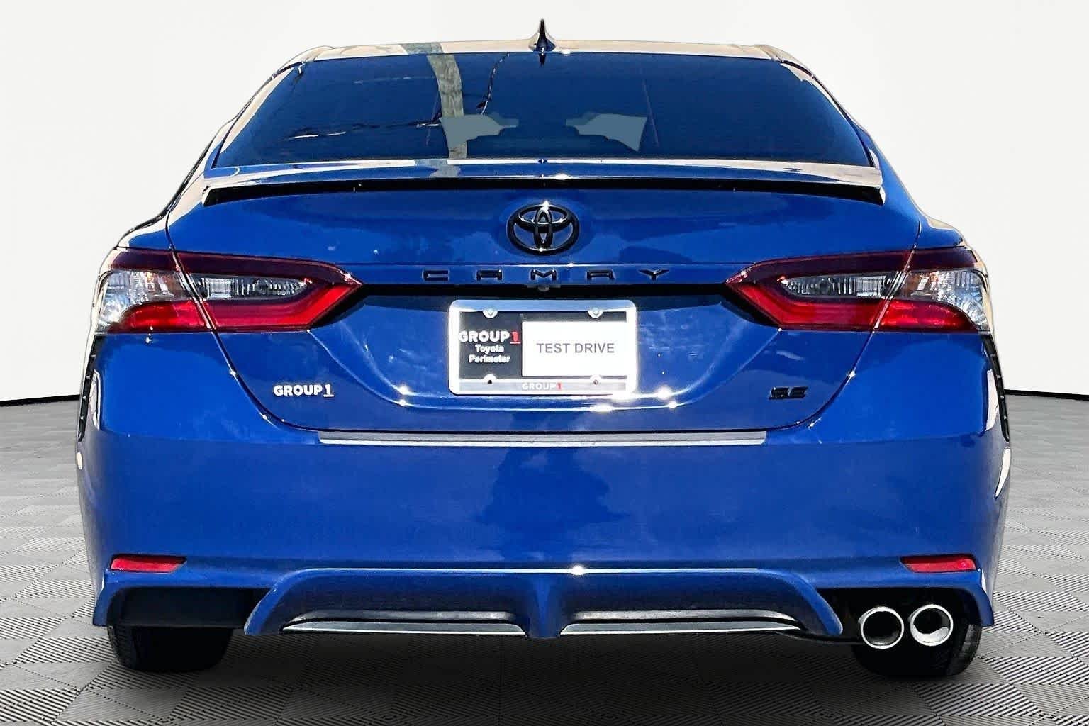 Certified Used 2024 Reservoir Blue Toyota SE Nightshade image 5