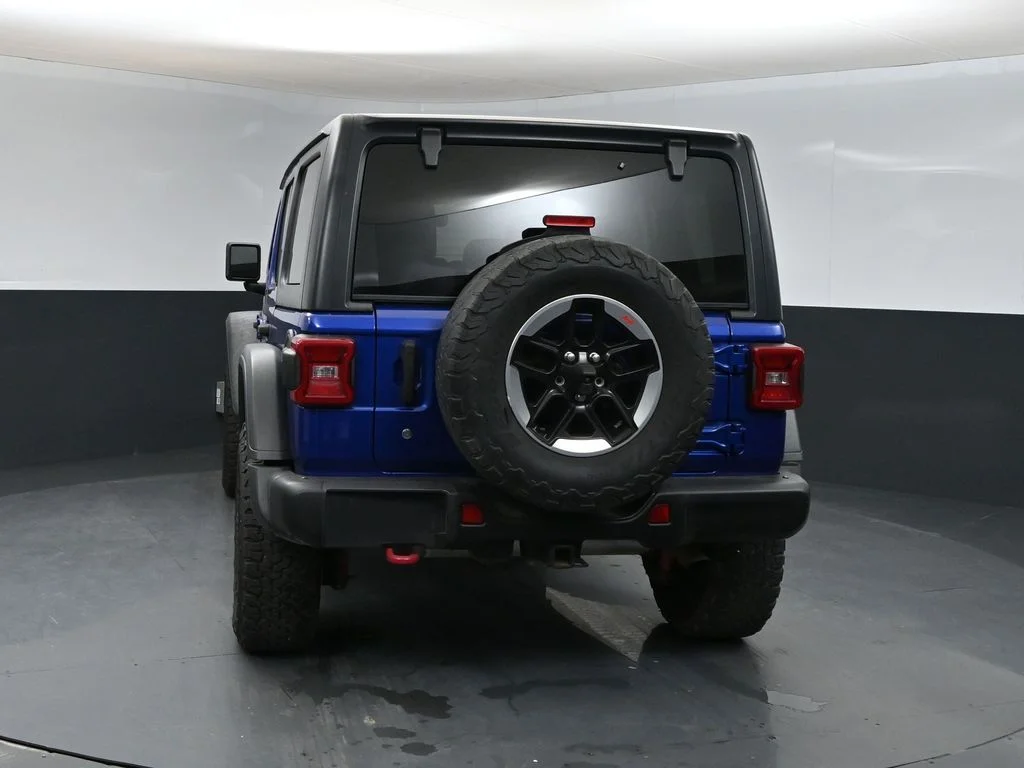 Used 2018 Blue Jeep Unlimited Rubicon image 5