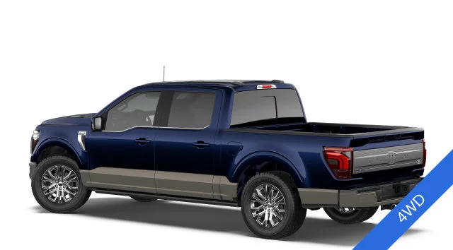 New 2026 Antimatter Blue Metallic Ford King Ranch® image 2