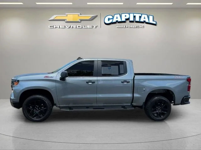 Used 2025 Sterling Gray Metallic Chevrolet Custom Trail Boss image 2