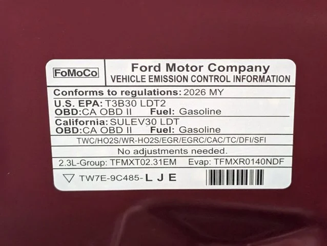 New 2026 Ruby Red Metallic Tinted Clearcoat Ford Outer Banks® image 56