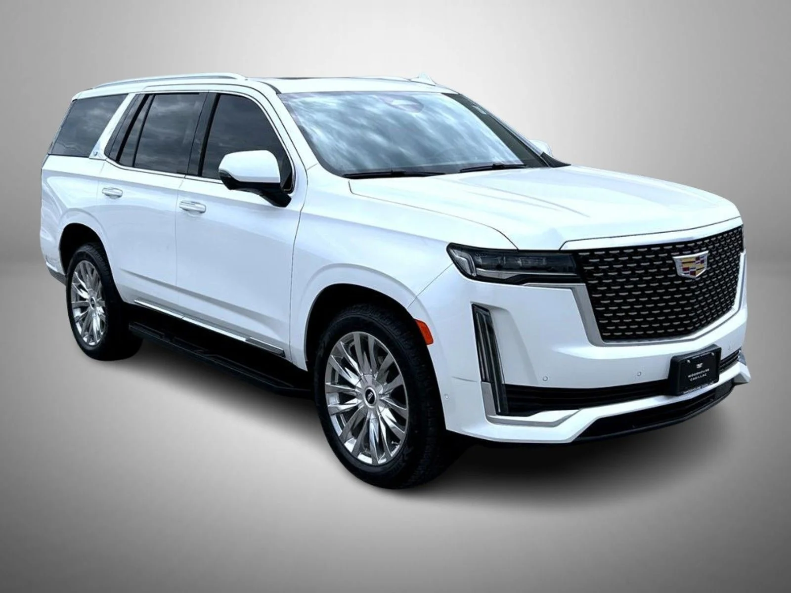 Used 2021 White Cadillac Premium Luxury image 3