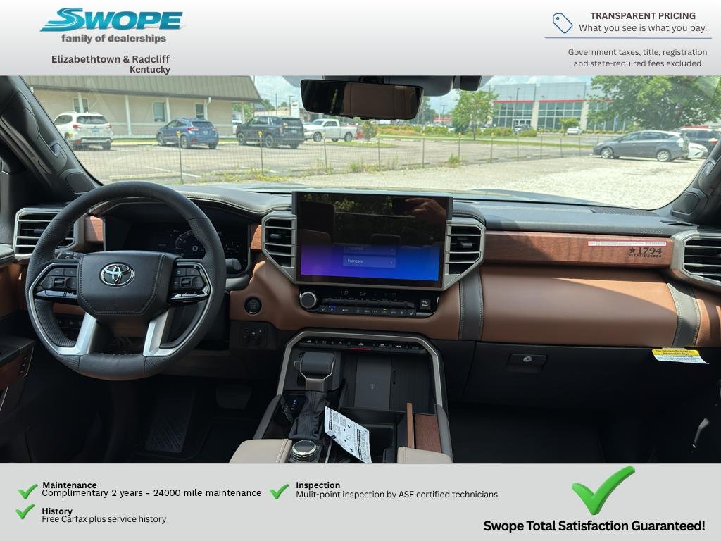 New 2026 Midnight Black Metallic Toyota 1794 Edition image 21
