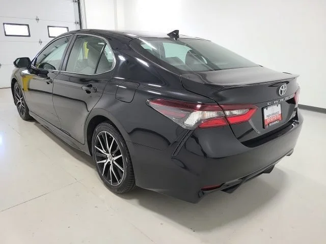 Used 2023 Midnight Black Metallic Toyota SE image 9