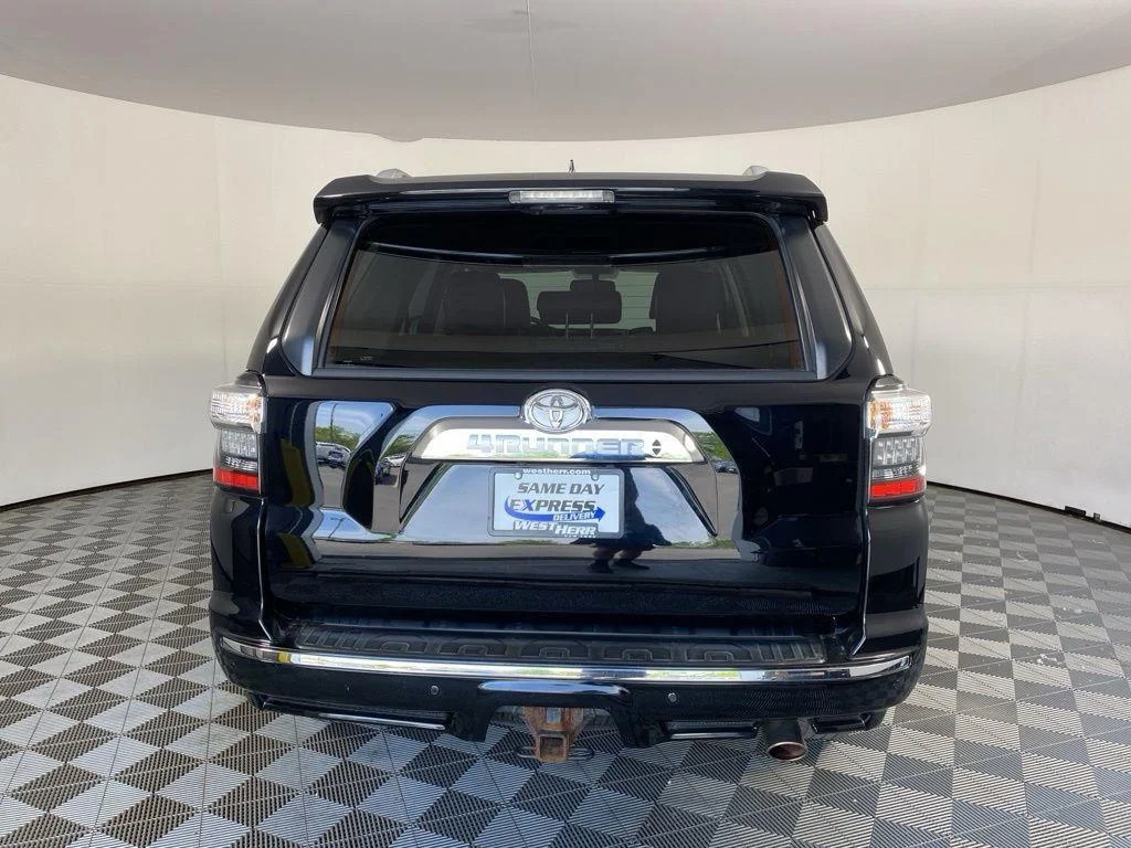 Used 2016 Midnight Black Metallic Toyota Limited image 14