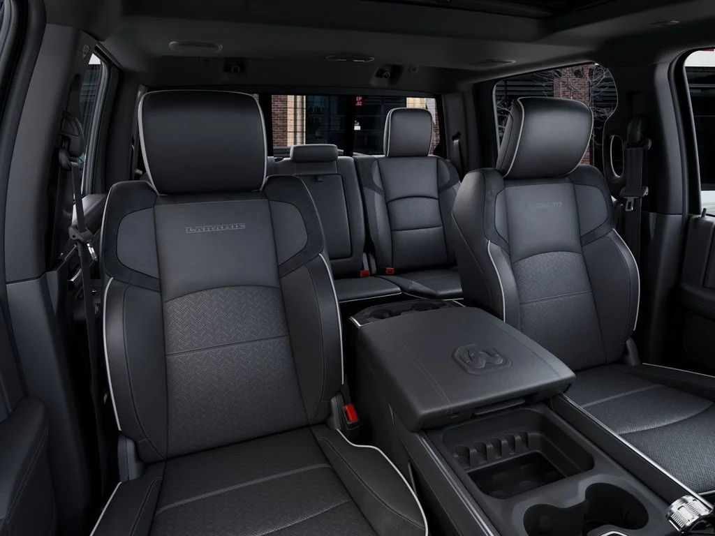 New 2026 Ceramic Gray Clear-Coat Exterior Paint RAM Laramie image 16