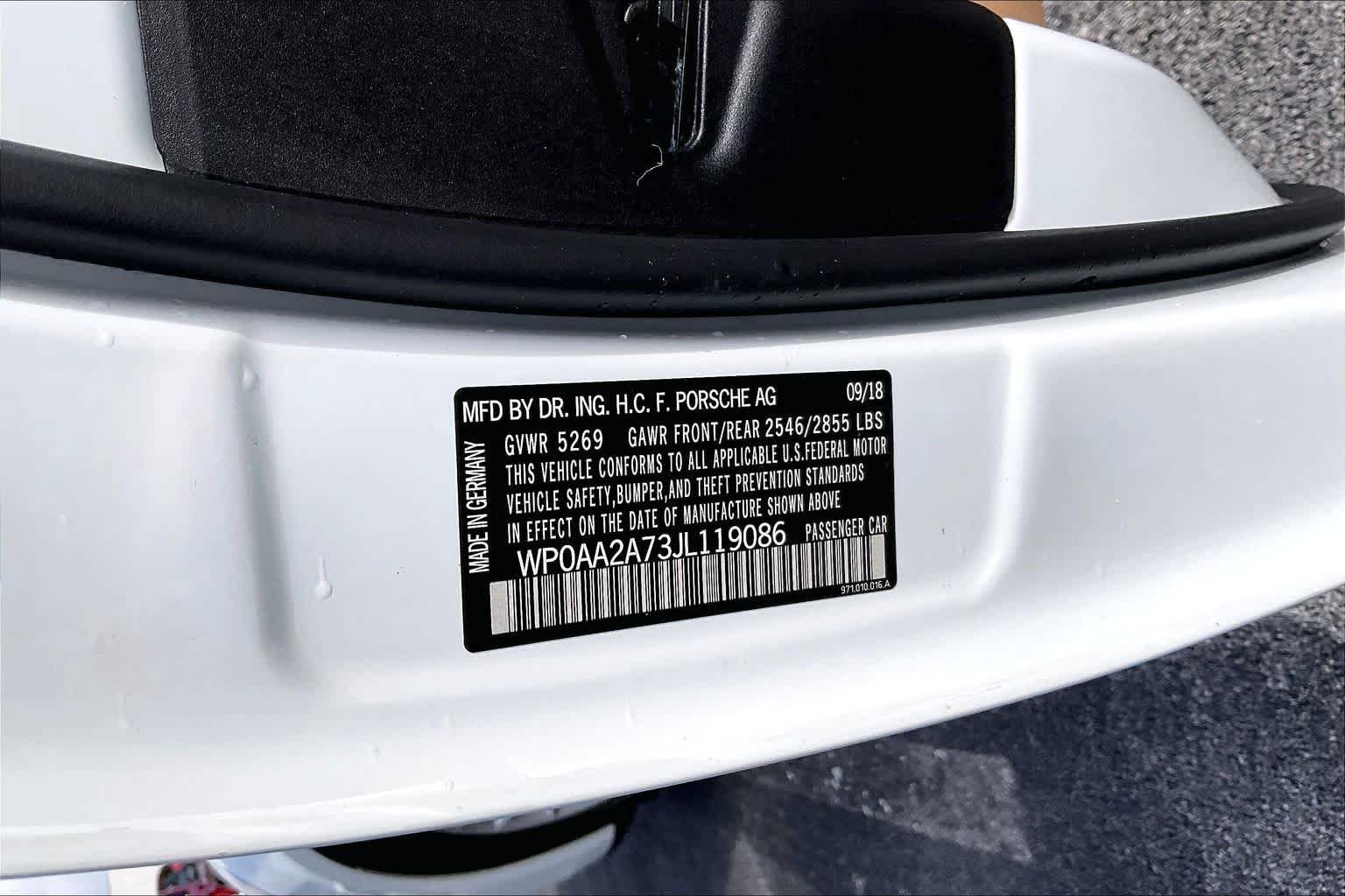 Used 2018 Black Porsche 4 image 33