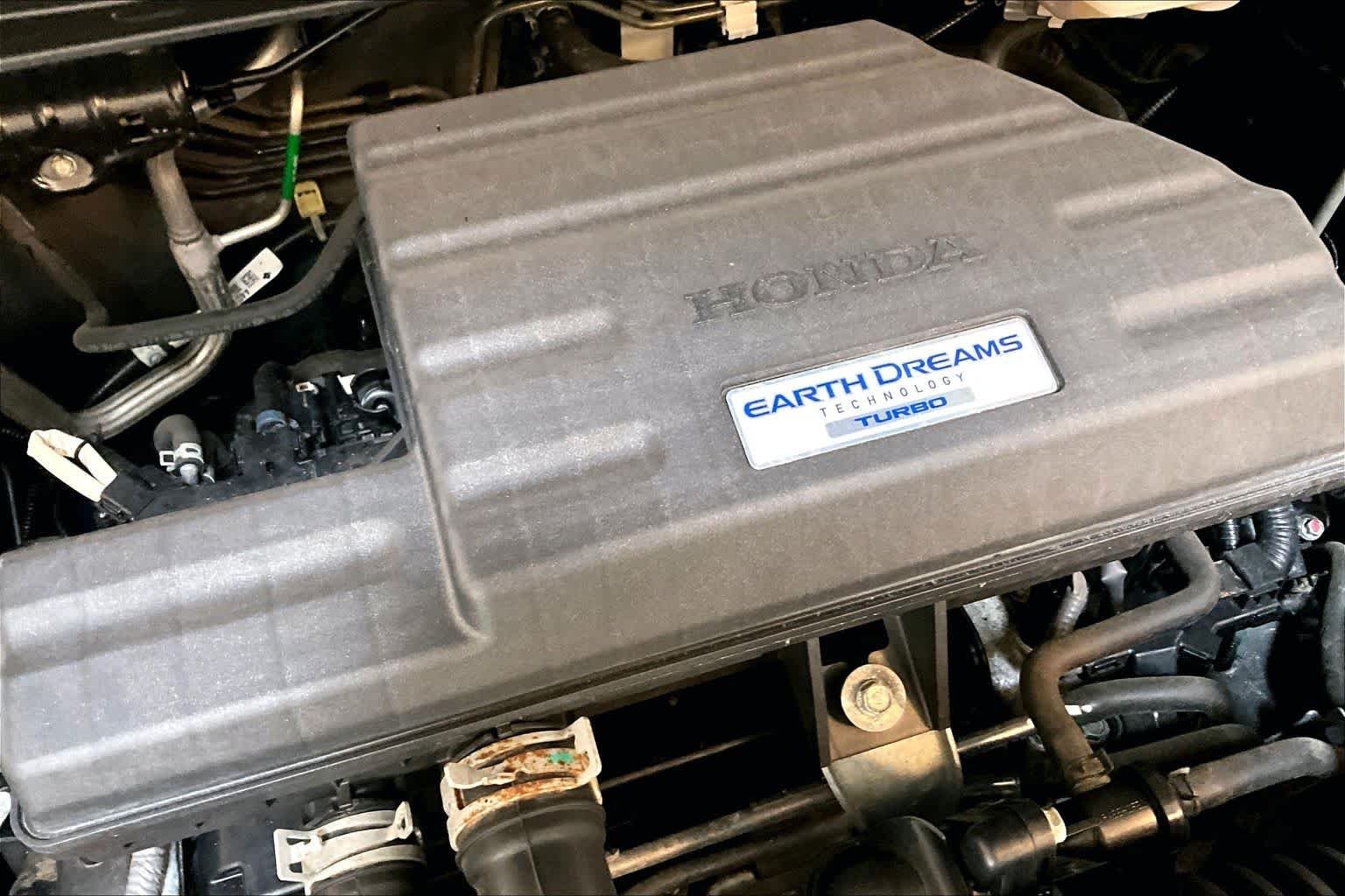 Used 2019 Obsidian Blue Pearl Honda EX image 31