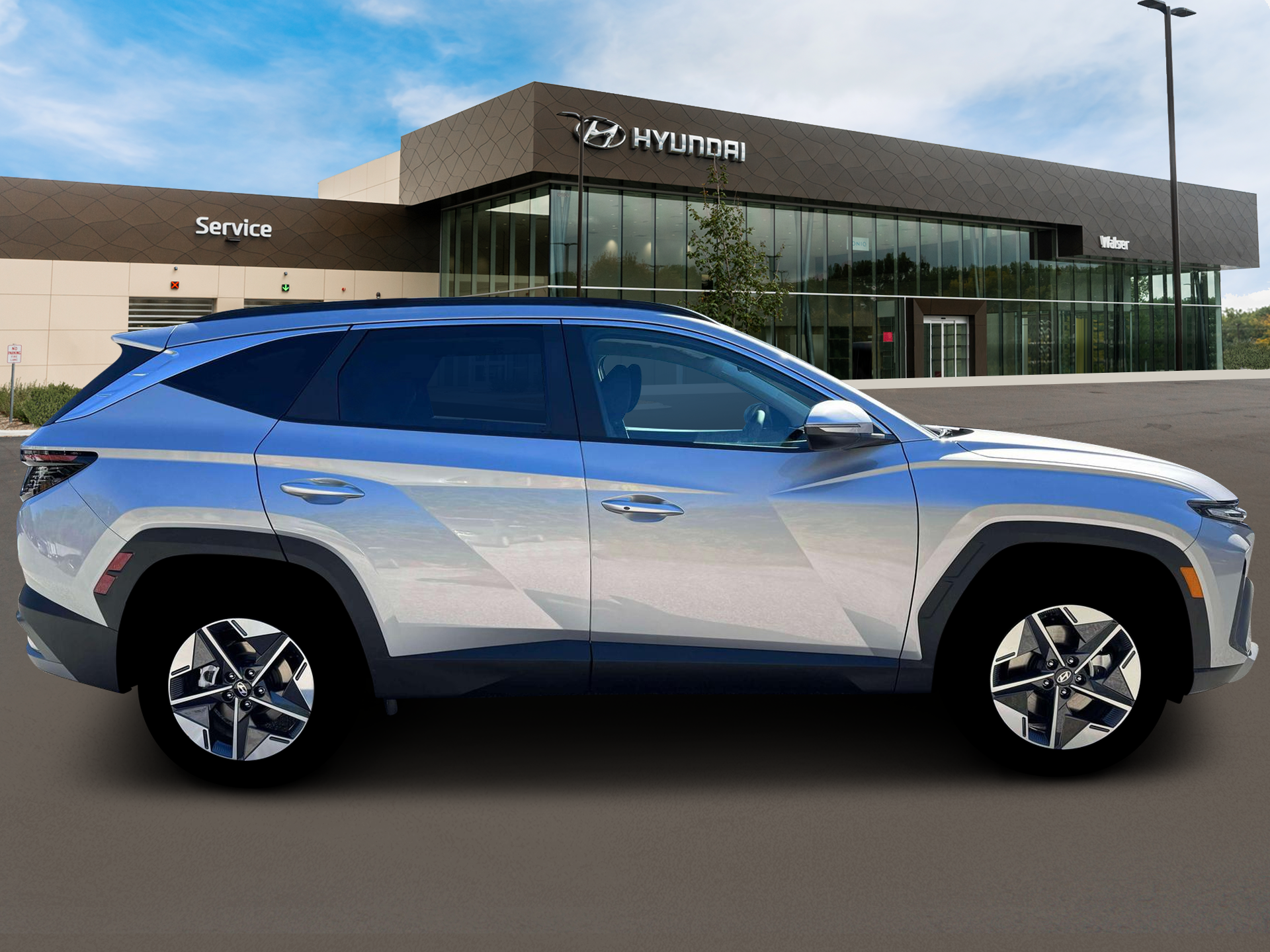 New 2026 Shimmering Silver Hyundai SEL Convenience AWD image 36
