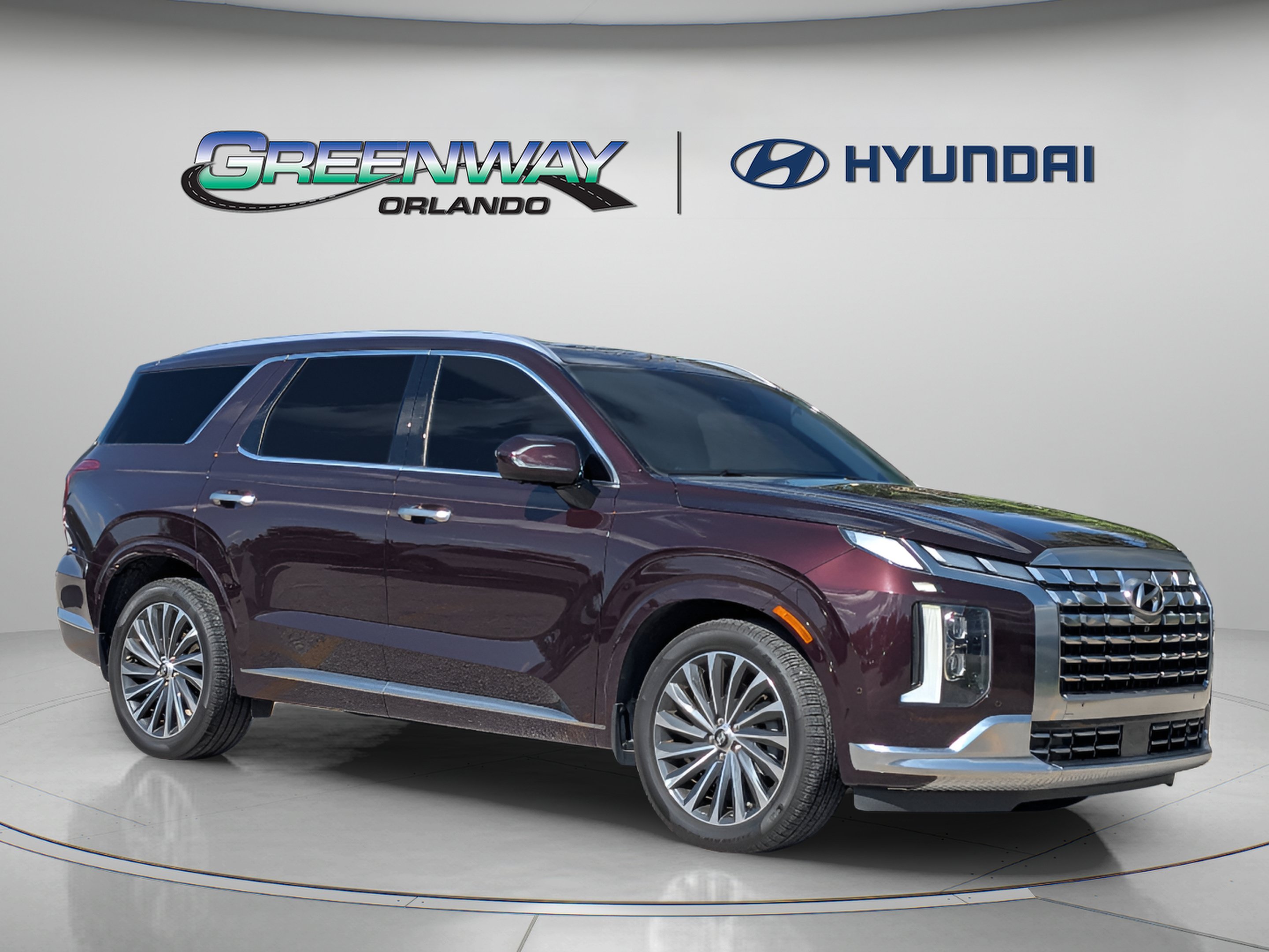 Certified Used 2023 Sierra Burgundy Hyundai Calligraphy image 2