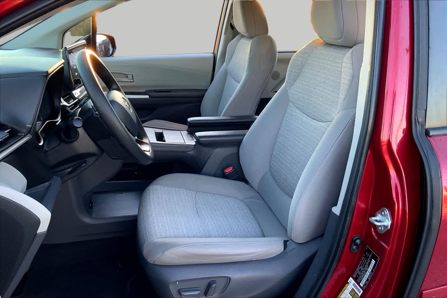 Used 2021 Ruby Flare Pearl Toyota LE image 8