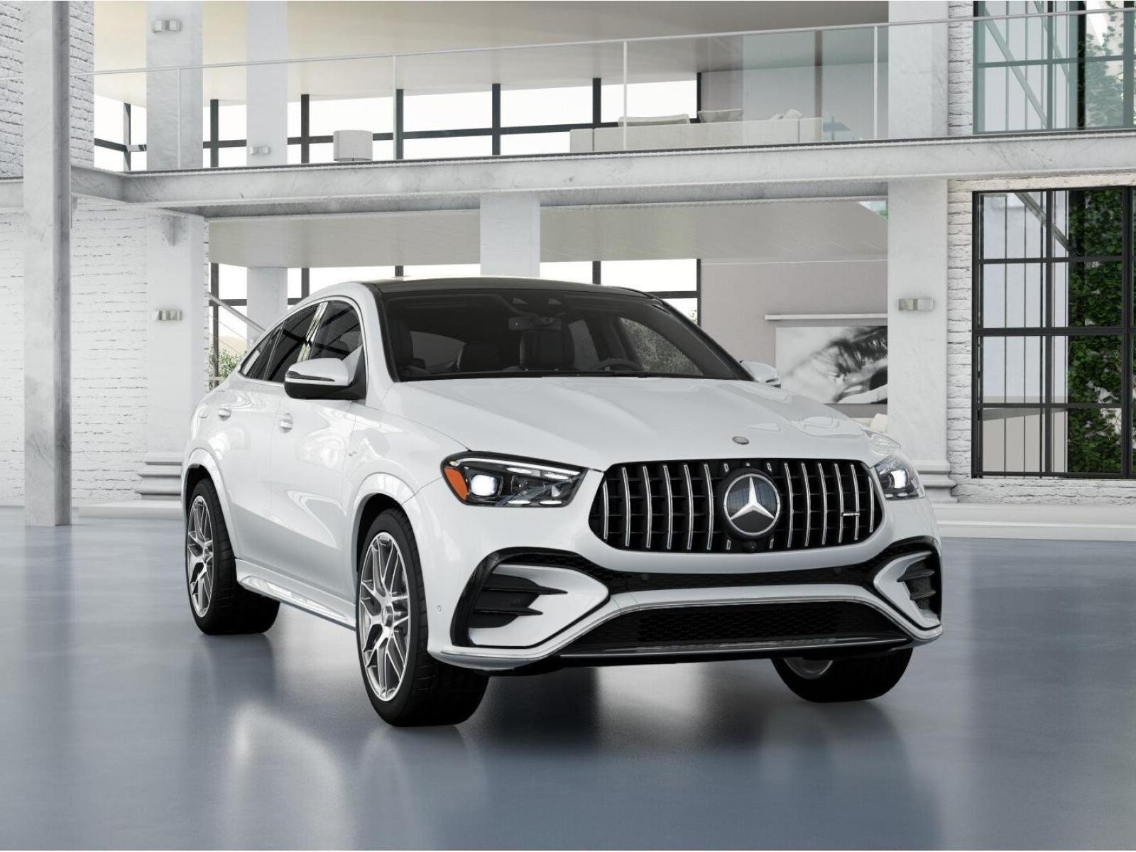New 2026 MANUFAKTUR Moonlight White Metallic Mercedes-Benz AMG® GLE 53 4MATIC+ Coupe image 9