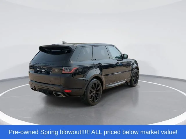 Used 2022 Black Land Rover HST image 8
