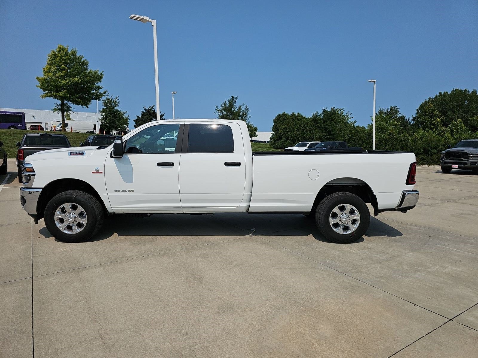 New 2026 Bright White Clearcoat Ram Big Horn image 2