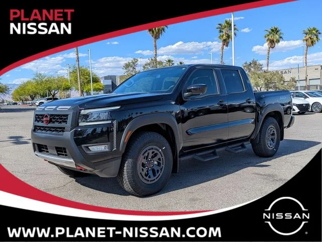 New 2026 Super Black Nissan Crew Cab PRO-X® image 1